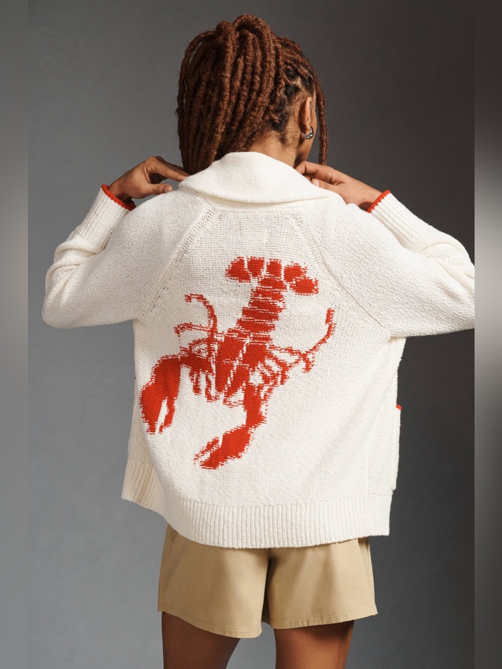Maeve Lobster Cardigan - Picture 10 of 10